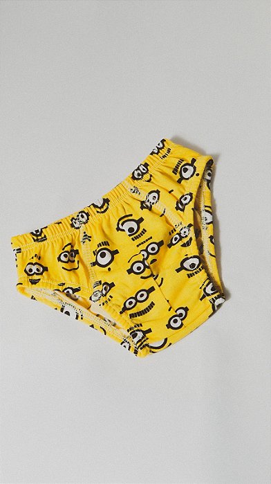 Cueca Infantil Básica PV Estampada [UNIDADE]