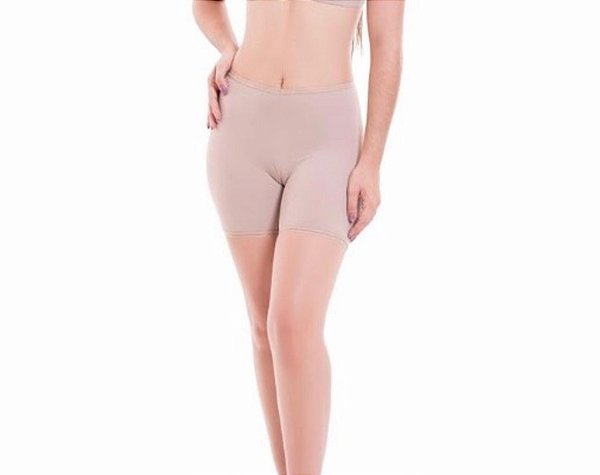 Short Segunda Pele Dliny Nude Confortável