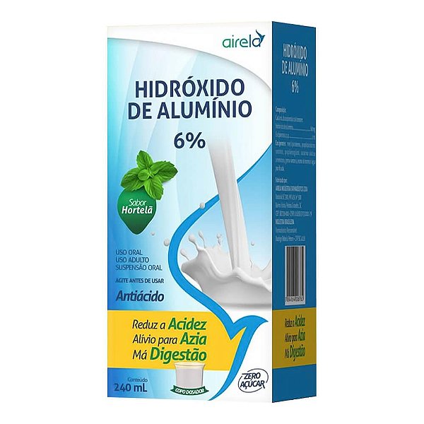 HIDRÓXIDO DE ALUMÍNIO 6% 240 ML