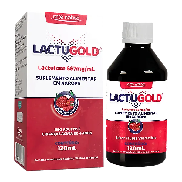 LACTUGOLD 120ML SABOR DE FRUTAS VERMELHAS