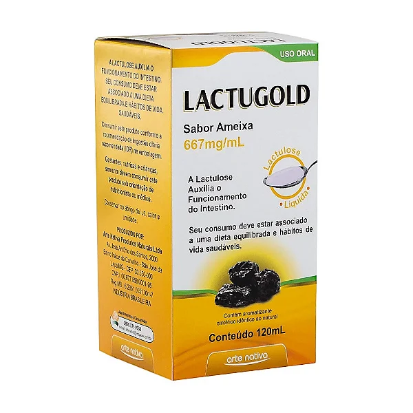 LACTUGOLD 120 ML SABOR AMEIXA