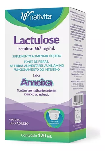 LACTULOSE 120 ML SABOR AMEIXA