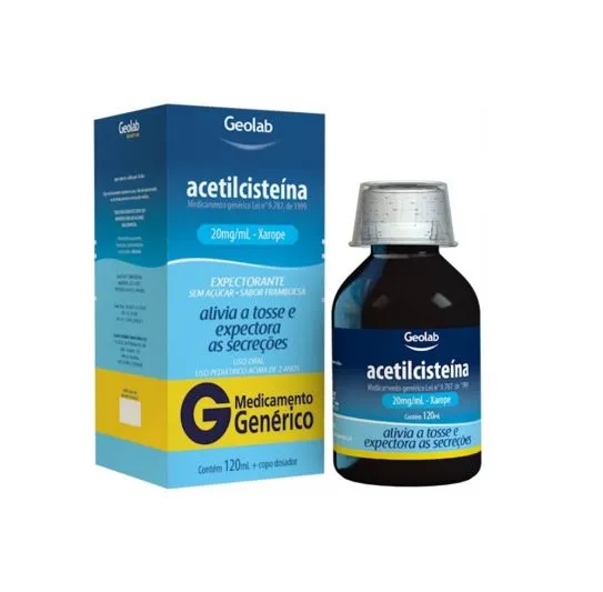 ACETILCISTEINA 20MG/ML USO PEDIATRICO