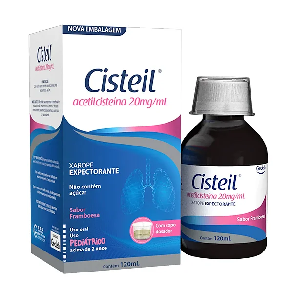 CISTEIL ACETILCISTEINA 20MG/ML USO PEDIATRICO