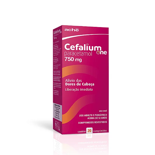 CEFALIUM ONE 750MG C/20 COMPRIMIDOS REV