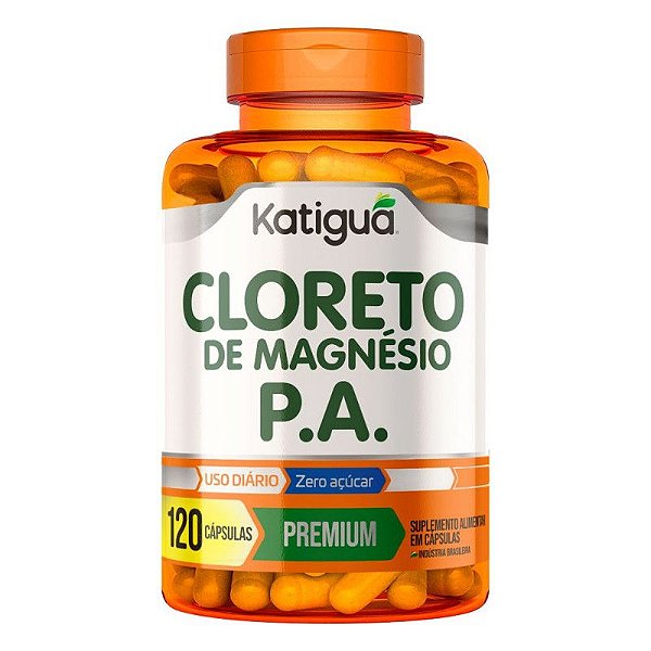 CLORETO DE MAGNESIO P.A. KATIGUA 120 CPSULAS