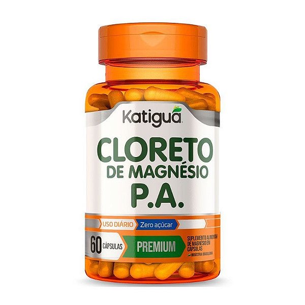 CLORETO DE MAGNESIO P.A. COM 60 CAPSULAS