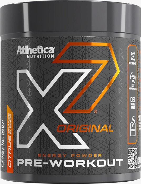 PRE TREINO X7 CITRUS 300G