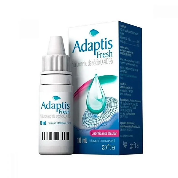ADAPTIS FRESH SOLUCAO OFTALMICA 0,4 10ML