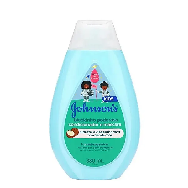 CONDICIONADOR JOHBSONS BABY BLACKI PODER 380ML