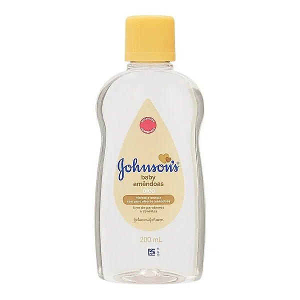 OLEO J&J BABY COM AMENDOAS 200ML