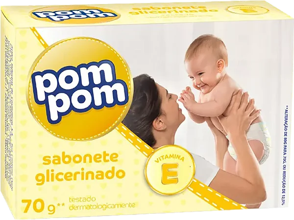 SABONETE POM POM 70G GLICERINADO