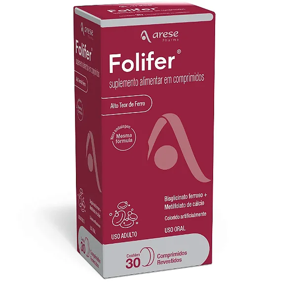 FOLIFER C/30 COMPRIMIDOS REV