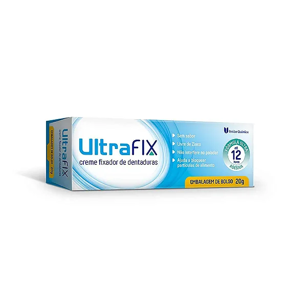 ULTRAFIX CREME SEM SABOR 20G