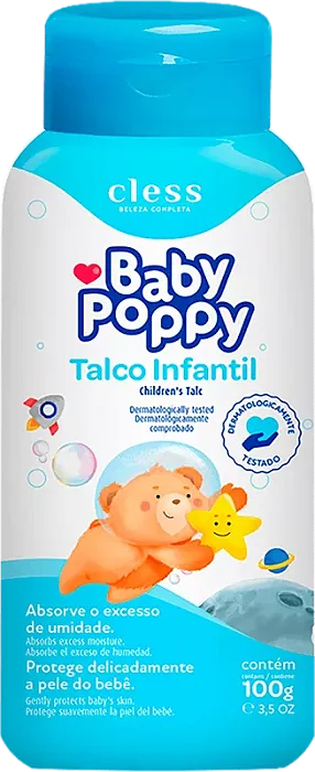 TALCO BABY POPPY 100G