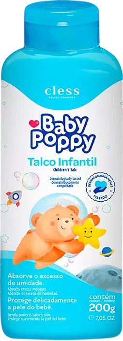 TALCO BABY POPPY 200G