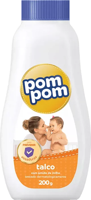 TALCO POM POM 200G BEBÊ