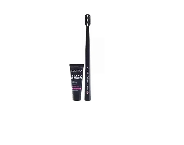 CURAPROX BLACK IS WHITE