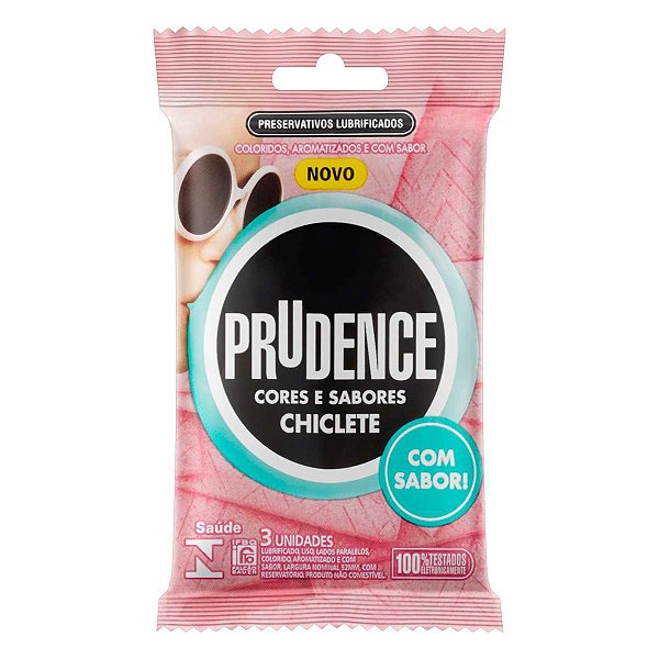PRUDENCE C S CHICLETE 3 UNIDADES
