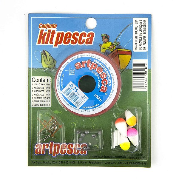 KIT DE PESCA ART PESCA