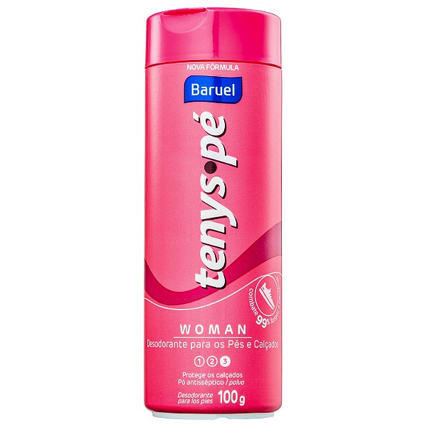 Tenys Pé Baruel Pó 100ML Woman