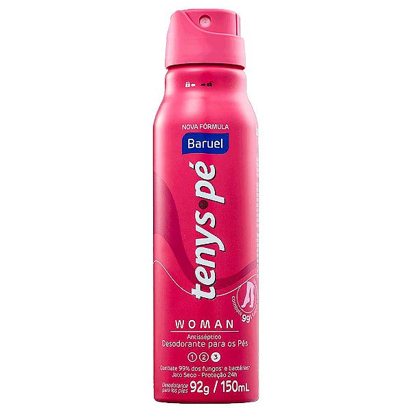 Tenys Pé Baruel Jato Seco 150ML Woman