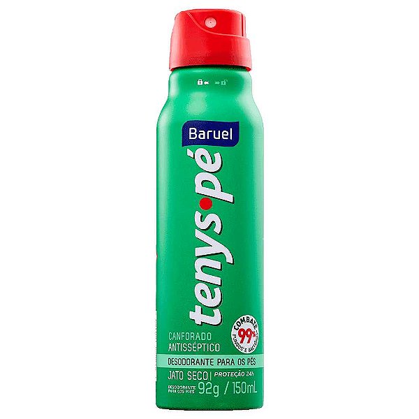 Tenys Pé Baruel Jato Seco 150ML Canforado