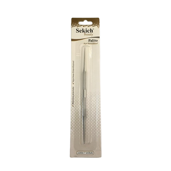 Palito Em Aço Inoxidável Pra Manicure Pedicure Unha Preciso