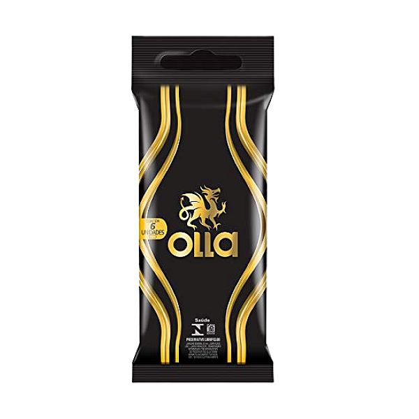 Preservativo Camisinha Olla Lubrificado Com 6 Unidades
