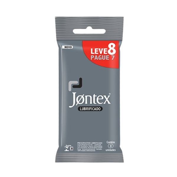 Preservativo Camisinha Jontex Lubrificado Leve 8 Pague 7