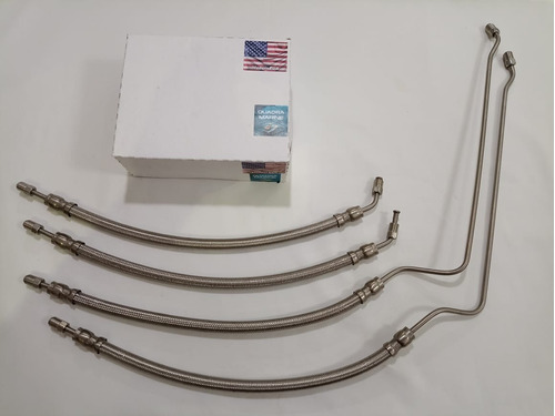 Tubulação Mangueiras Inox Power Trim Mercruiser Bravo 2 E 3