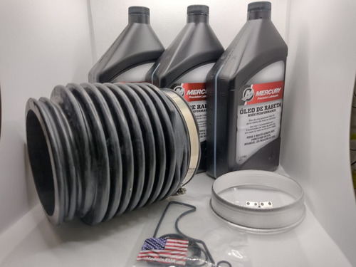 Kit Revisão Rabeta Bravo 3 Mercruiser Coifa, Óleo, Oring Eua