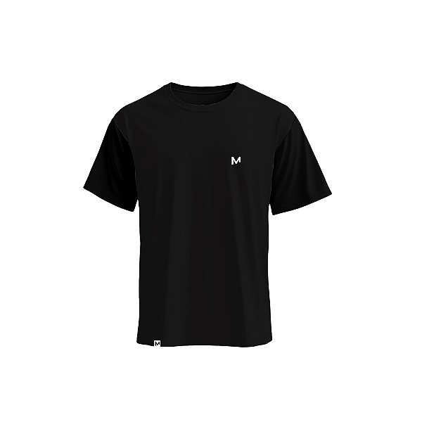 Camiseta Basic Menalmei Preta