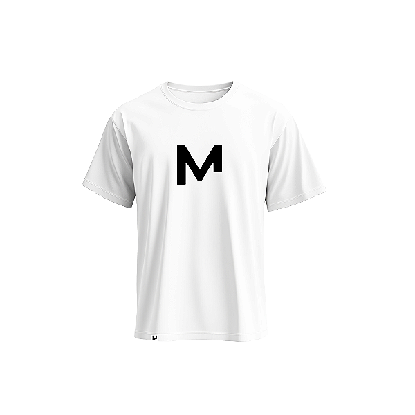 Camiseta Basic Essentials Menalmei Branca