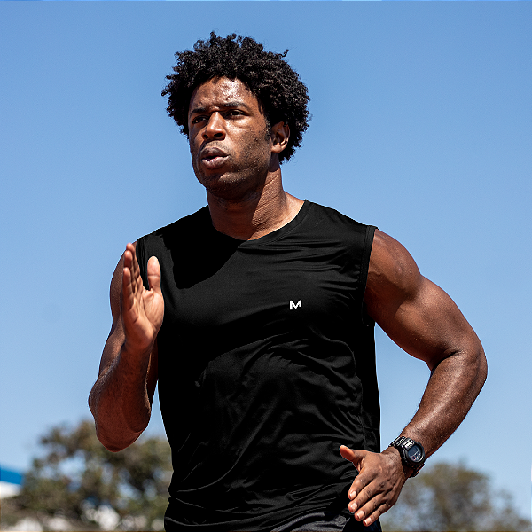 Camiseta Regata Dri-FIT Menalmei Preta