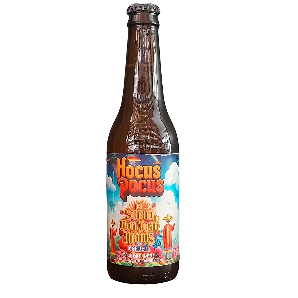CERVEJA HOCUS POCUS - EL SUENO DE DON JUAN MATUS 355ML (LONG NECK)