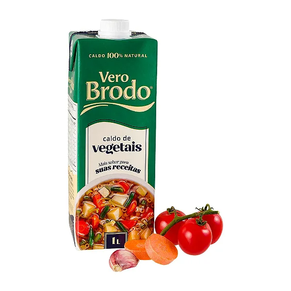 CALDO VERO BRODO - VEGETAIS 1LT