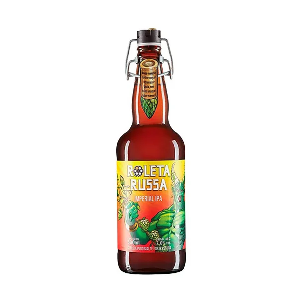 CERVEJA ROLETA RUSSA - IMPERIAL IPA 500ML