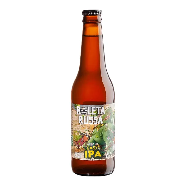 CERVEJA ROLETA RUSSA - EASY IPA 355 ML (LONG NECK)