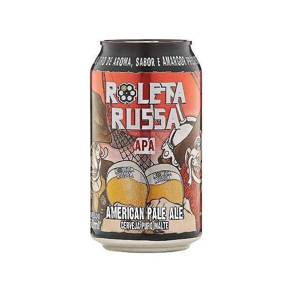 CERVEJA ROLETA RUSSA - APA 350 ML (LATA)