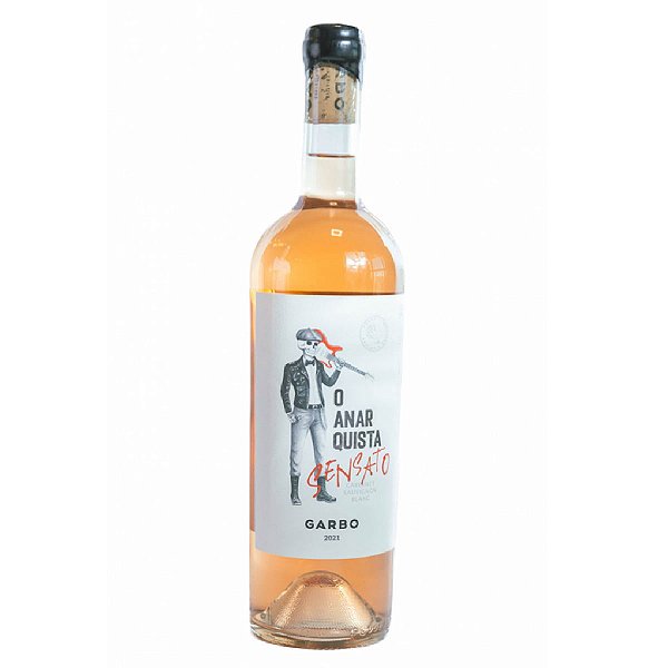 VINHO GARBO - ROSÉ SECO ANARQUISTA SENSATO 750 ML