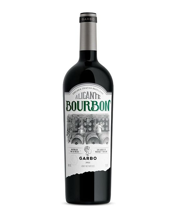 VINHO GARBO - TINTO SECO ALICANTE BOURBON 750 ML