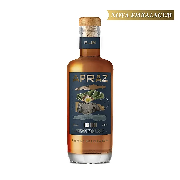 RUM LAMAS - APRAZ OURO 750mL