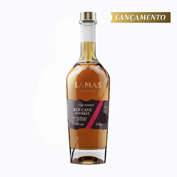 WHISKY LAMAS - RED CAVE 720 mL