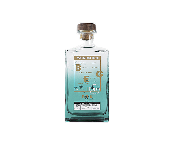 GIN BEG - BRAZILIAN BOUTIQUE DRY GIN 750ML - EDIÇÃO COPA