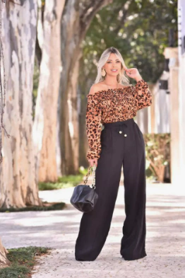 Calça Ellen - Wide leg