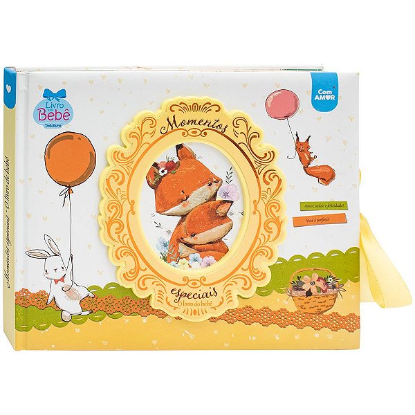Livro do Bebê - Momentos Especia Amarelo
