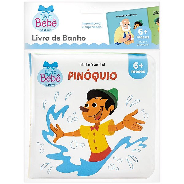 Banho Divertido - Pinóquio
