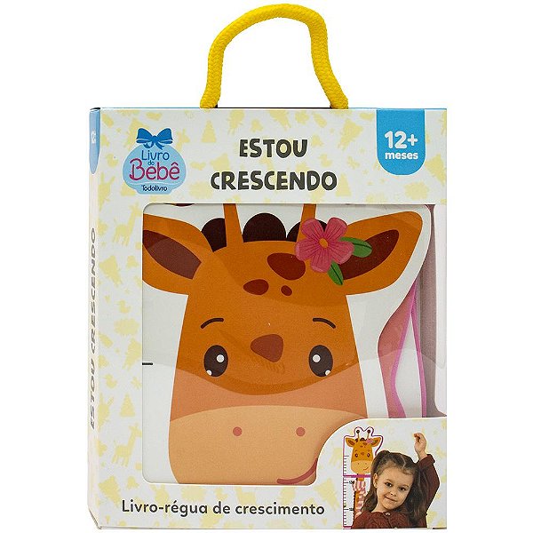 Livro-Régua de Crescimento - Rosa