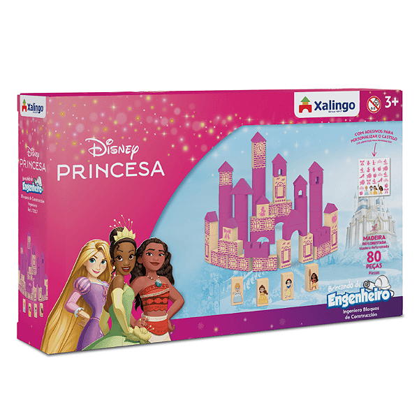 Blocos de Montar Pedagógicos - Princesas